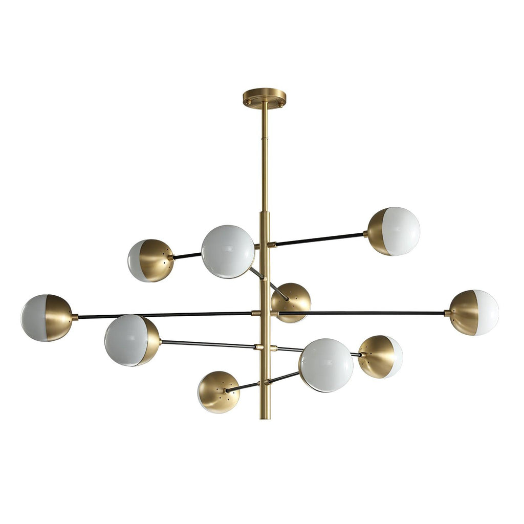 Polira Glass Chandelier-Moonnatur