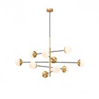 Polira Glass Chandelier-Moonnatur