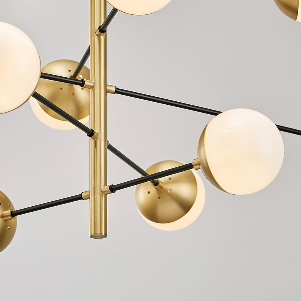 Polira Glass Chandelier-Moonnatur