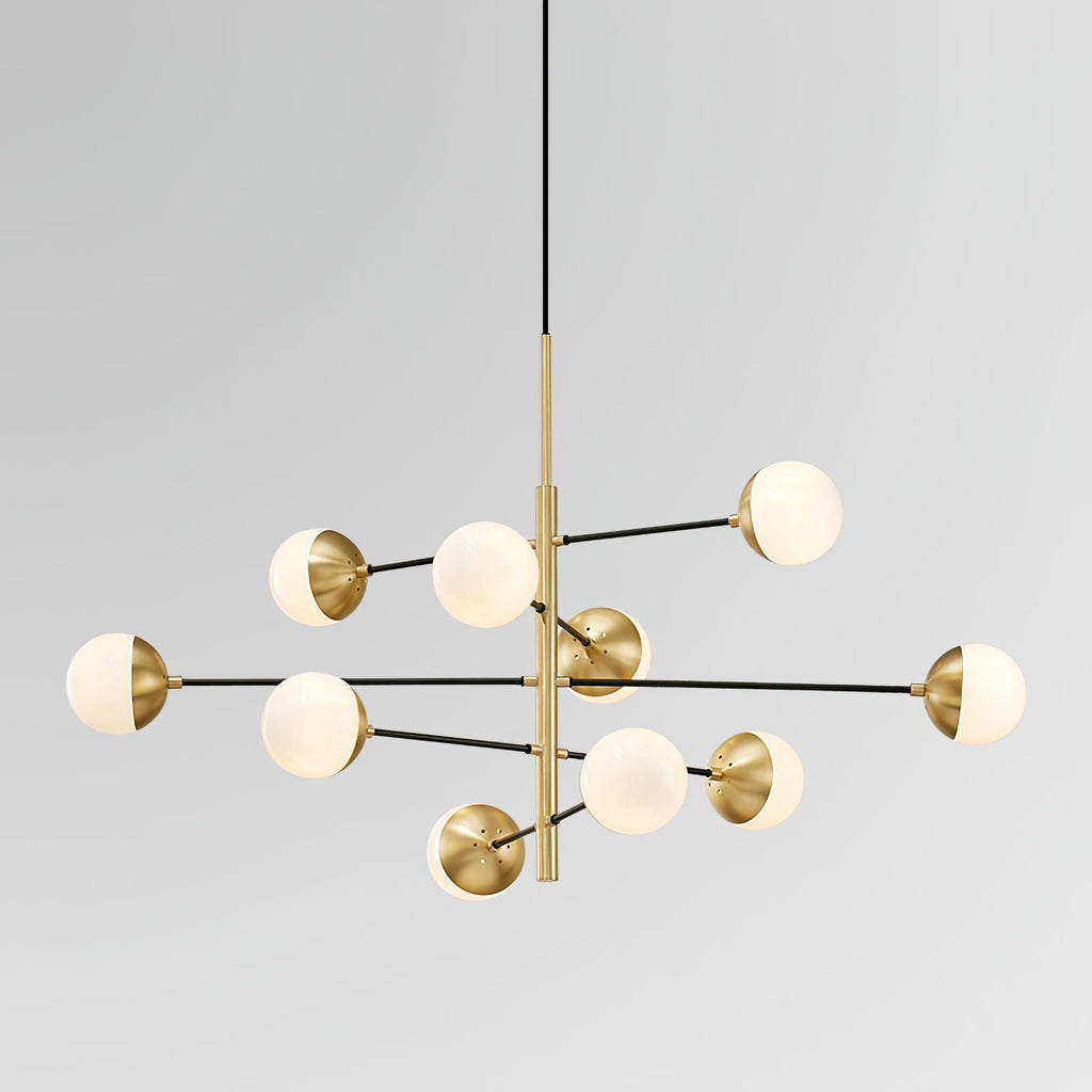 Polira Glass Chandelier-Moonnatur