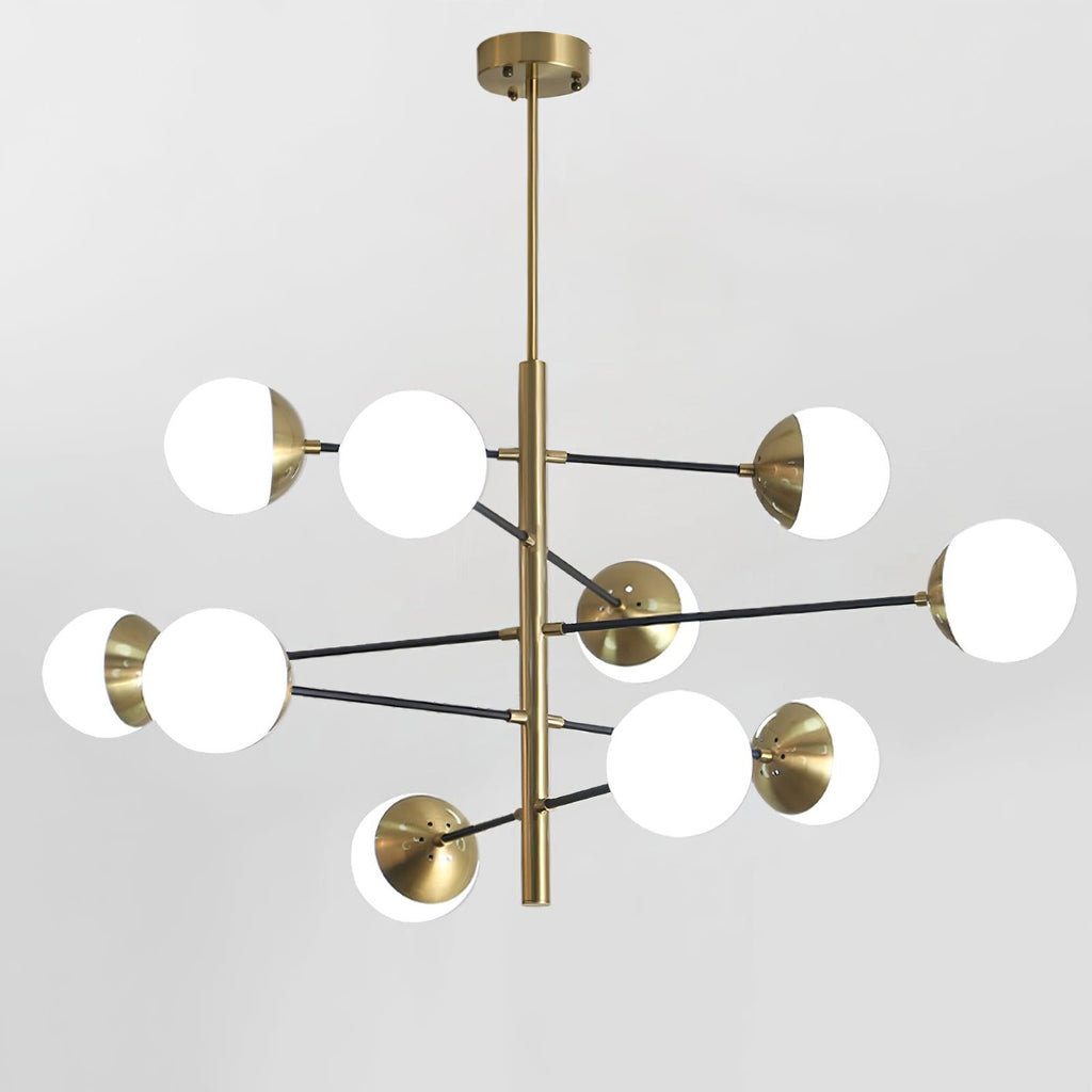 Polira Glass Chandelier-Moonnatur