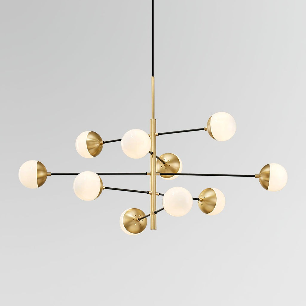 Polira Glass Chandelier-Moonnatur