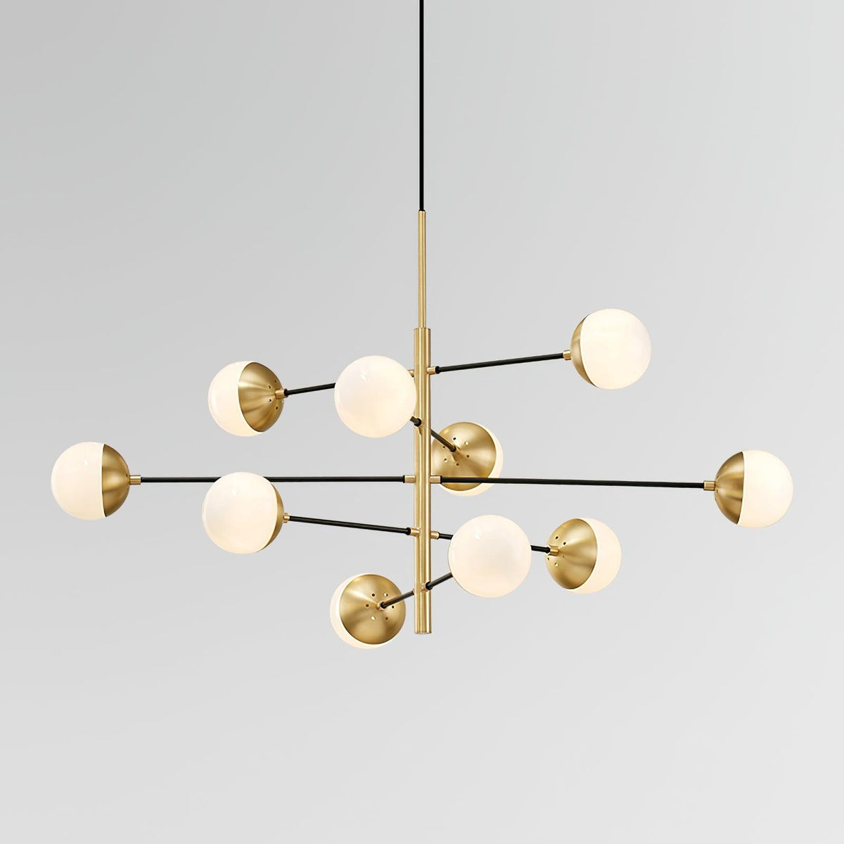 Polira Glass Chandelier-Moonnatur