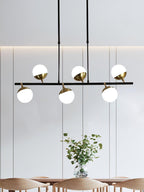 Ambelwick Glass Chandelier-Moonnatur