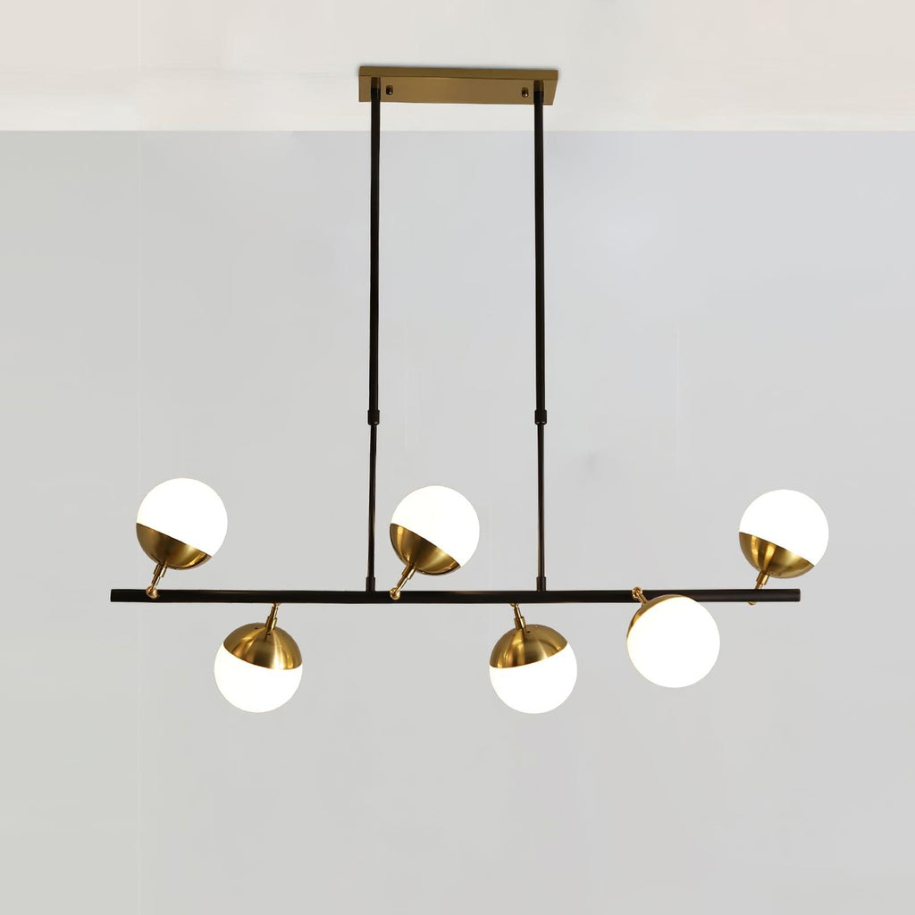 Ambelwick Glass Chandelier-Moonnatur