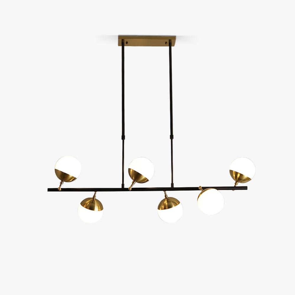 Ambelwick Glass Chandelier-Moonnatur