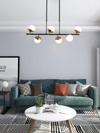 Ambelwick Glass Chandelier-Moonnatur