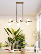 Ambelwick Glass Chandelier-Moonnatur