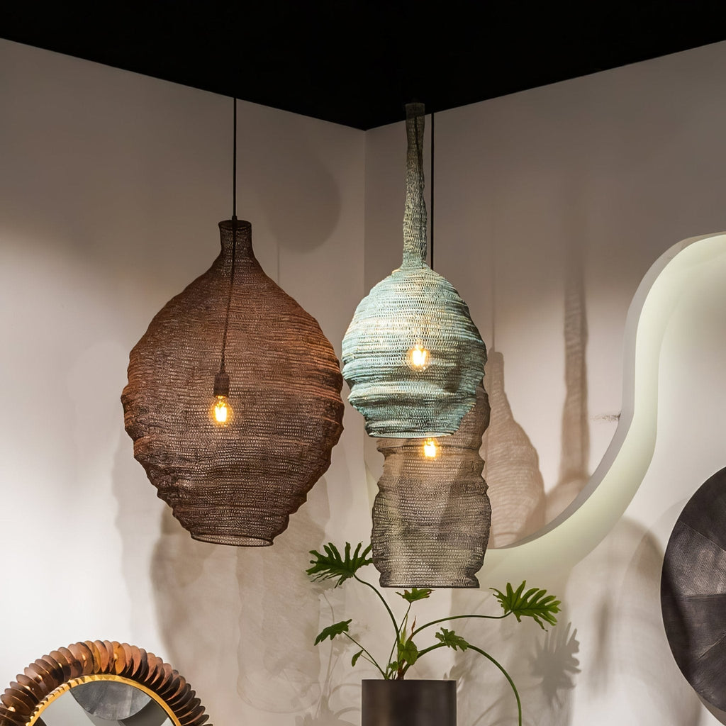 Lavenlyn Steel Pendant Light-Moonnatur