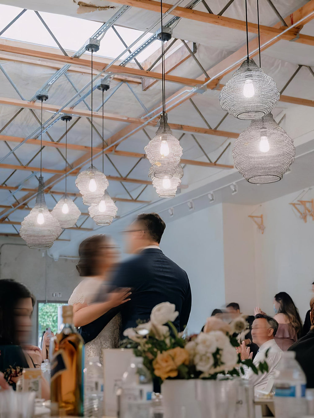 Lavenlyn Steel Pendant Light-Moonnatur