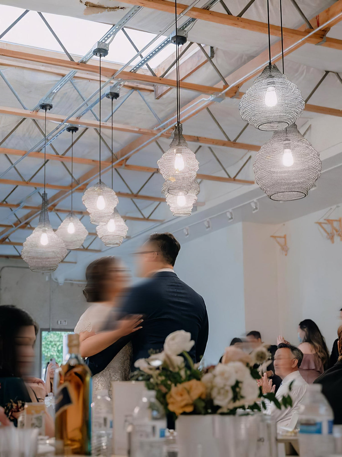 Lavenlyn Steel Pendant Light-Moonnatur