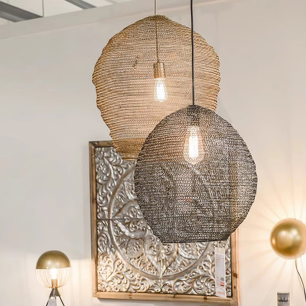 Lavenlyn Steel Pendant Light-Moonnatur