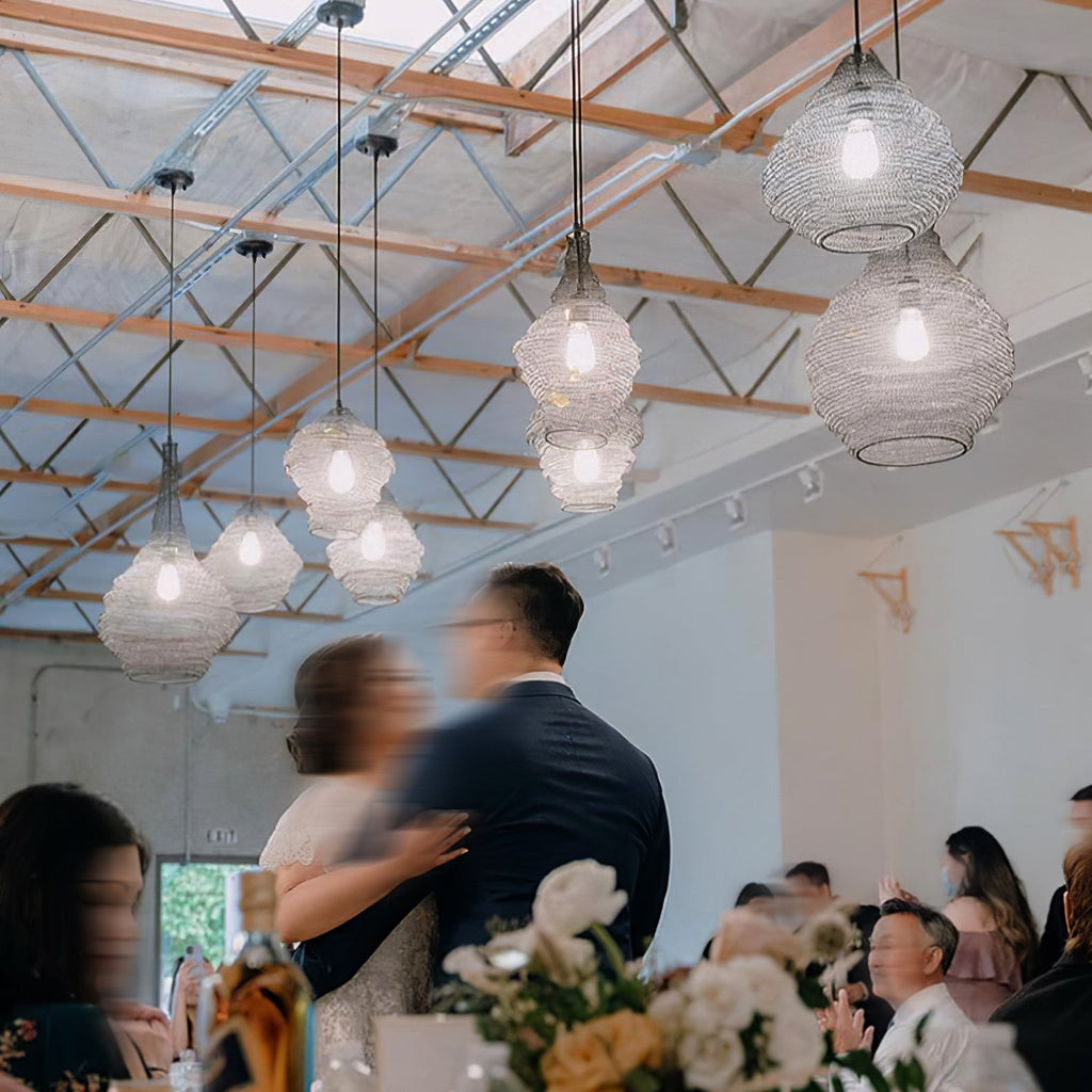 Lavenlyn Steel Pendant Light-Moonnatur