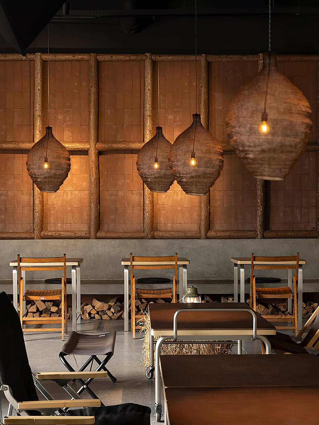 Lavenlyn Steel Pendant Light-Moonnatur
