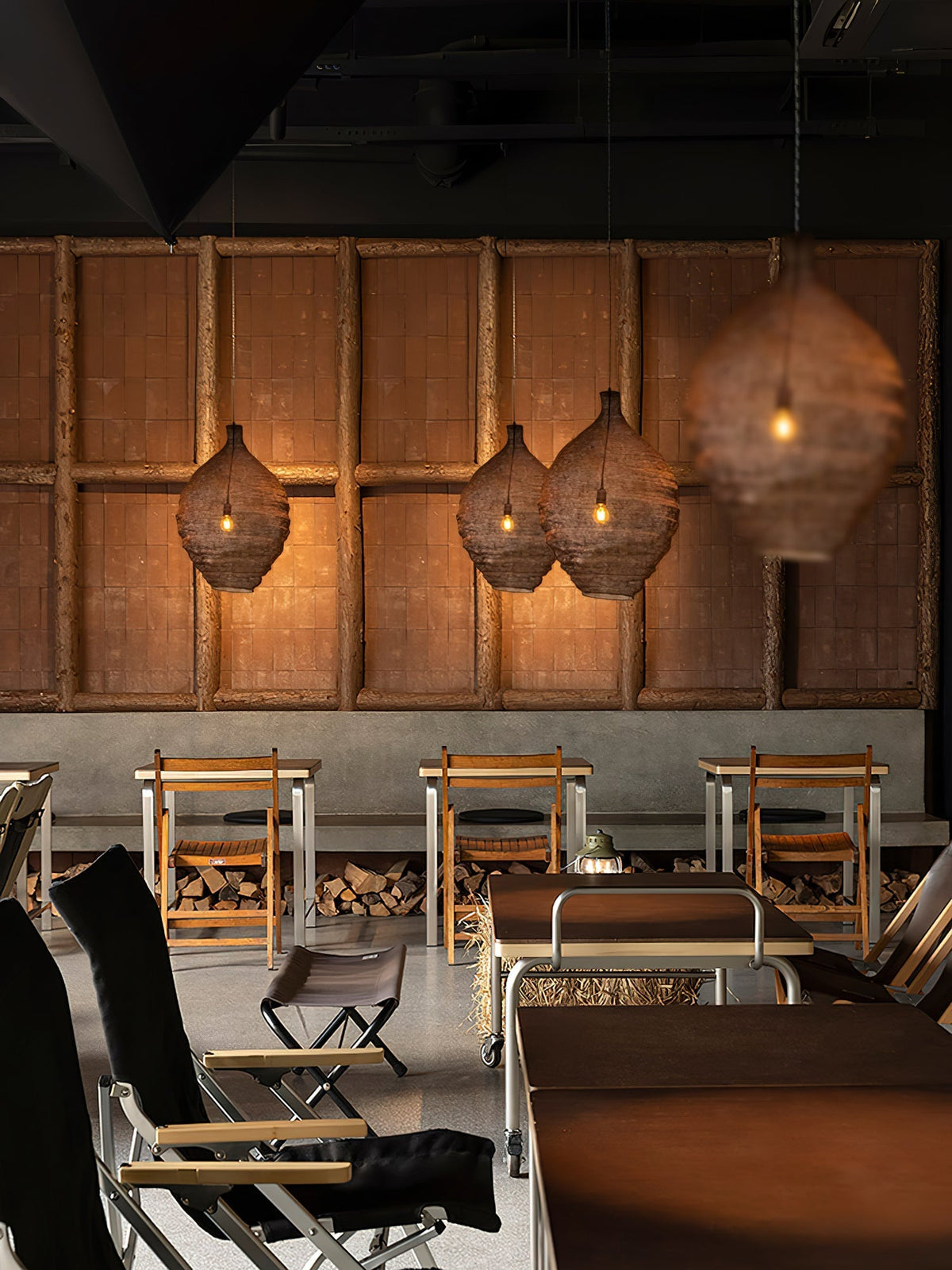 Lavenlyn Steel Pendant Light-Moonnatur