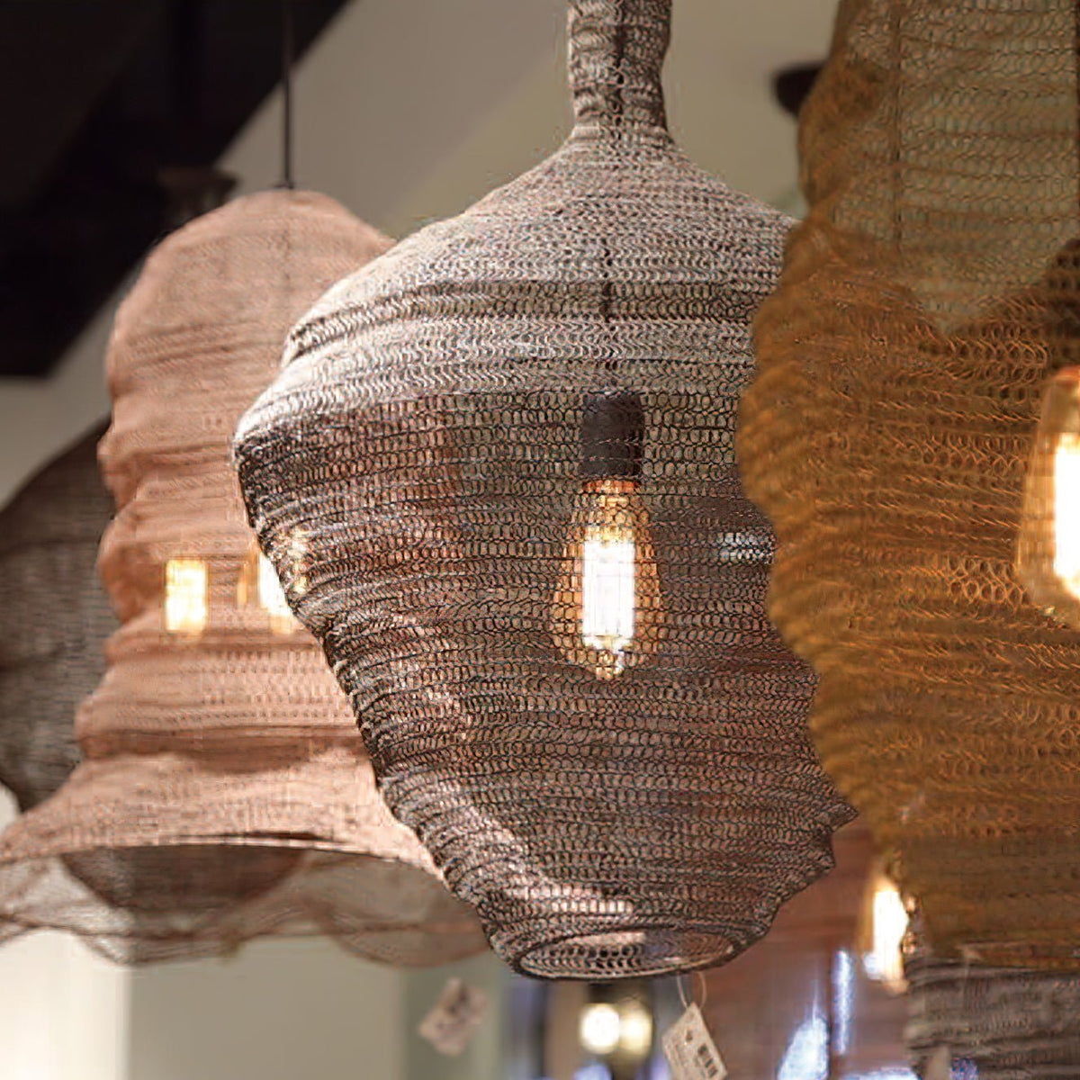 Lavenlyn Steel Pendant Light-Moonnatur