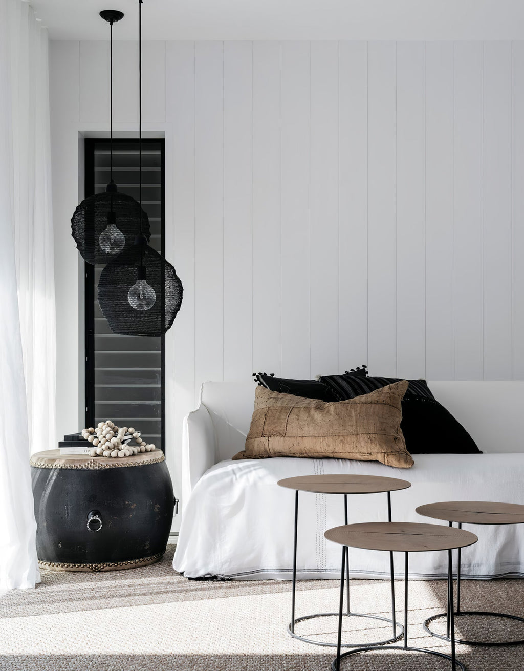 Lavenlyn Steel Pendant Light-Moonnatur