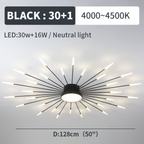 Islenorie Acrylic Ceiling Light-Moonnatur