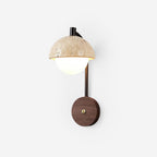 Jorrenfern Travertine Wall Light-Moonnatur