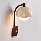 Jorrenfern Travertine Wall Light-Moonnatur