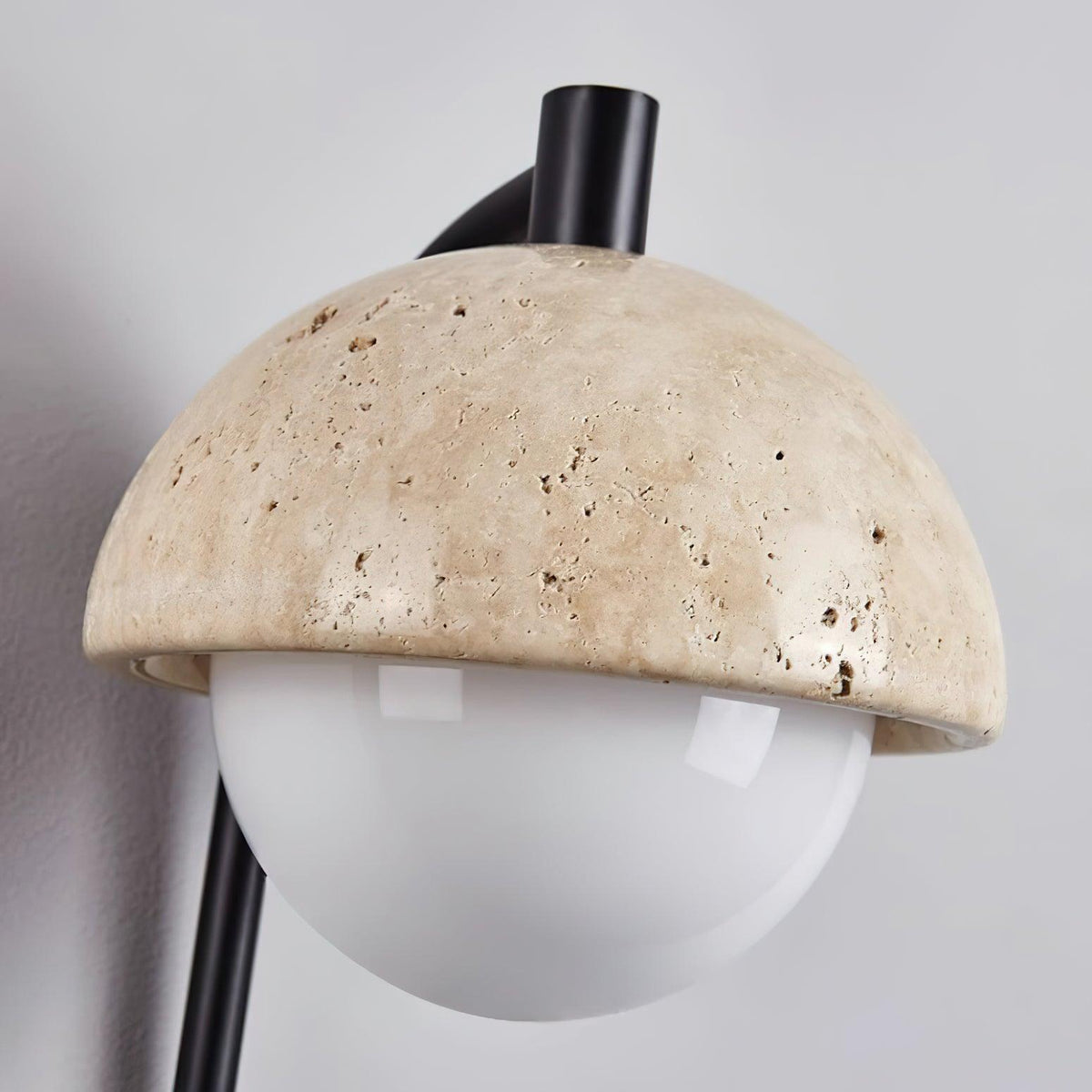 Jorrenfern Travertine Wall Light-Moonnatur