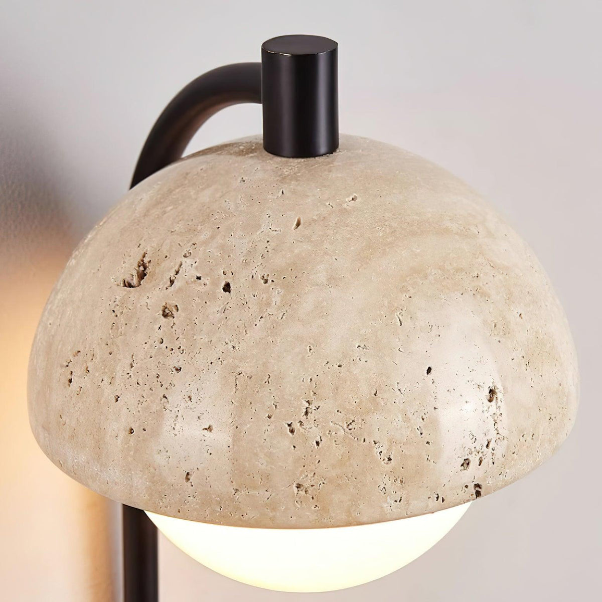 Jorrenfern Travertine Wall Light-Moonnatur