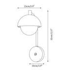 Jorrenfern Travertine Wall Light-Moonnatur
