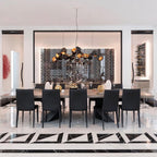 Verrenenna Iron Chandelier-Moonnatur