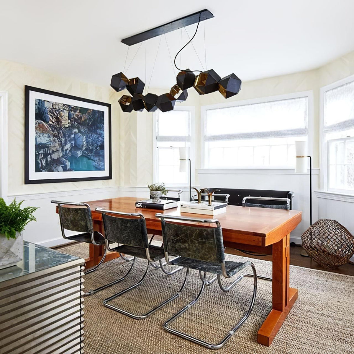 Verrenenna Iron Chandelier-Moonnatur