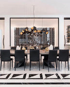 Verrenenna Iron Chandelier-Moonnatur