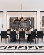 Verrenenna Iron Chandelier-Moonnatur