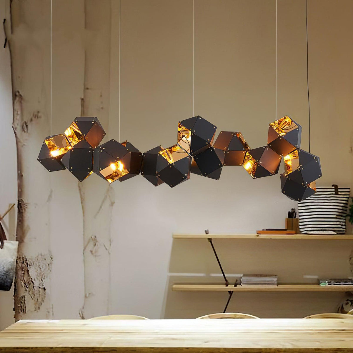 Verrenenna Iron Chandelier-Moonnatur