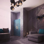 Verrenenna Iron Chandelier-Moonnatur