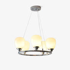 Caldendale Glass Chandelier-Moonnatur