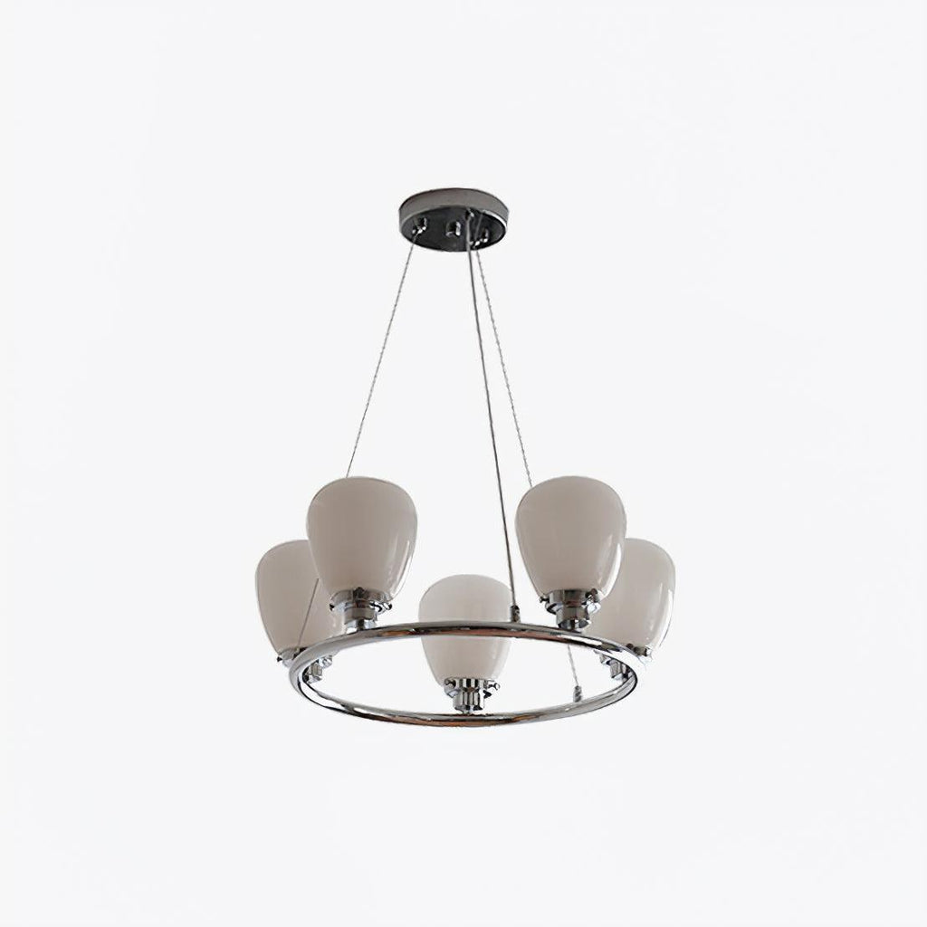 Caldendale Glass Chandelier-Moonnatur