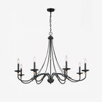 Veldenlyn Brass Chandelier-Moonnatur