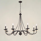 Veldenlyn Brass Chandelier-Moonnatur