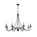 Veldenlyn Brass Chandelier-Moonnatur