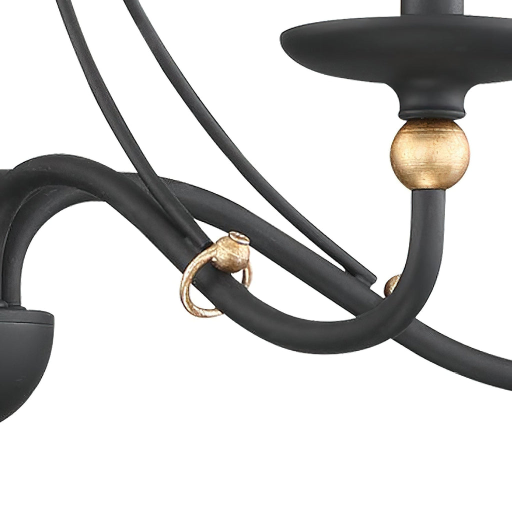 Veldenlyn Brass Chandelier-Moonnatur