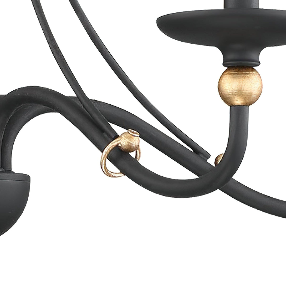 Veldenlyn Brass Chandelier-Moonnatur