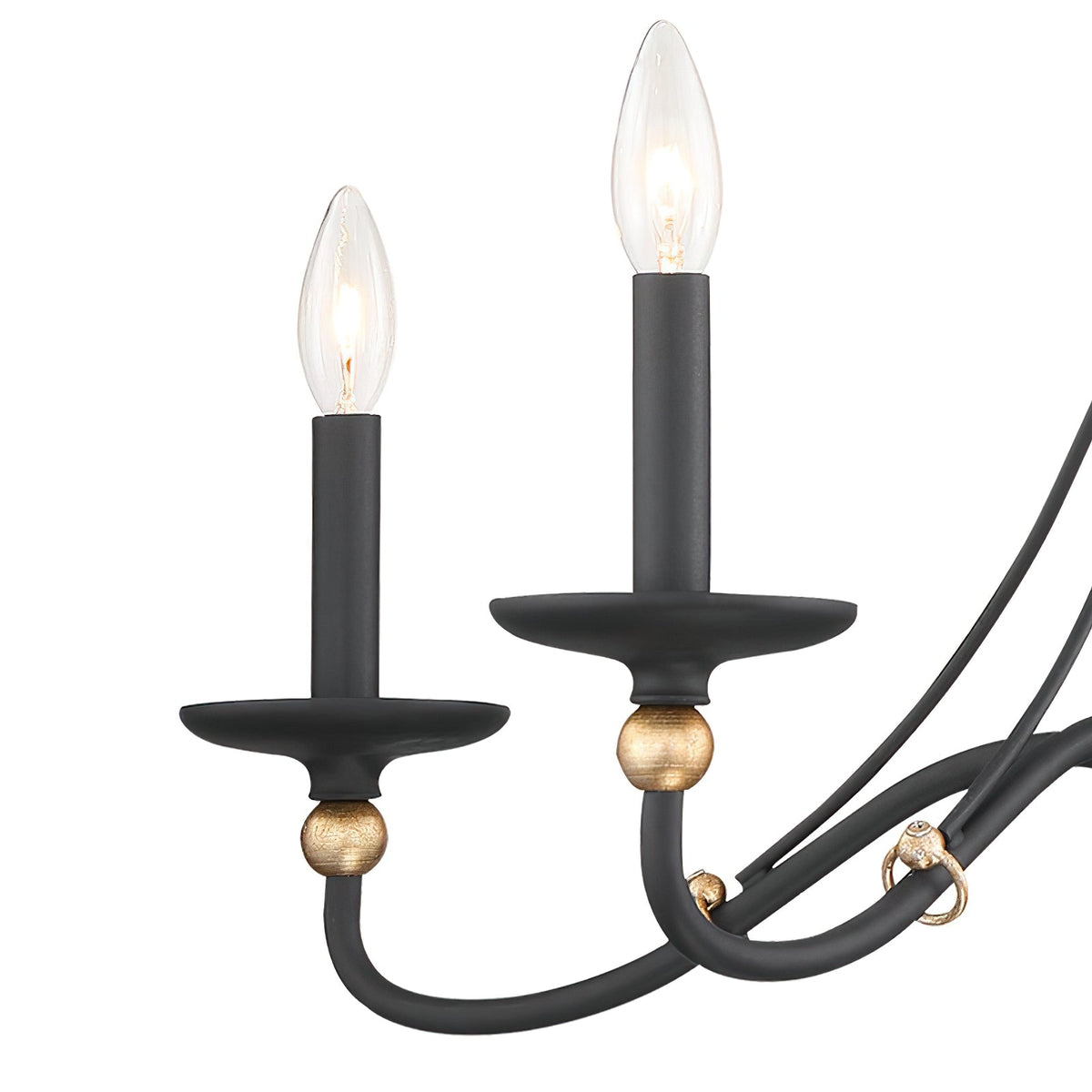 Veldenlyn Brass Chandelier-Moonnatur