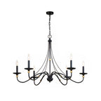 Veldenlyn Brass Chandelier-Moonnatur