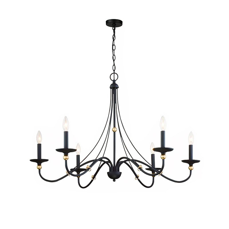 Veldenlyn Brass Chandelier-Moonnatur