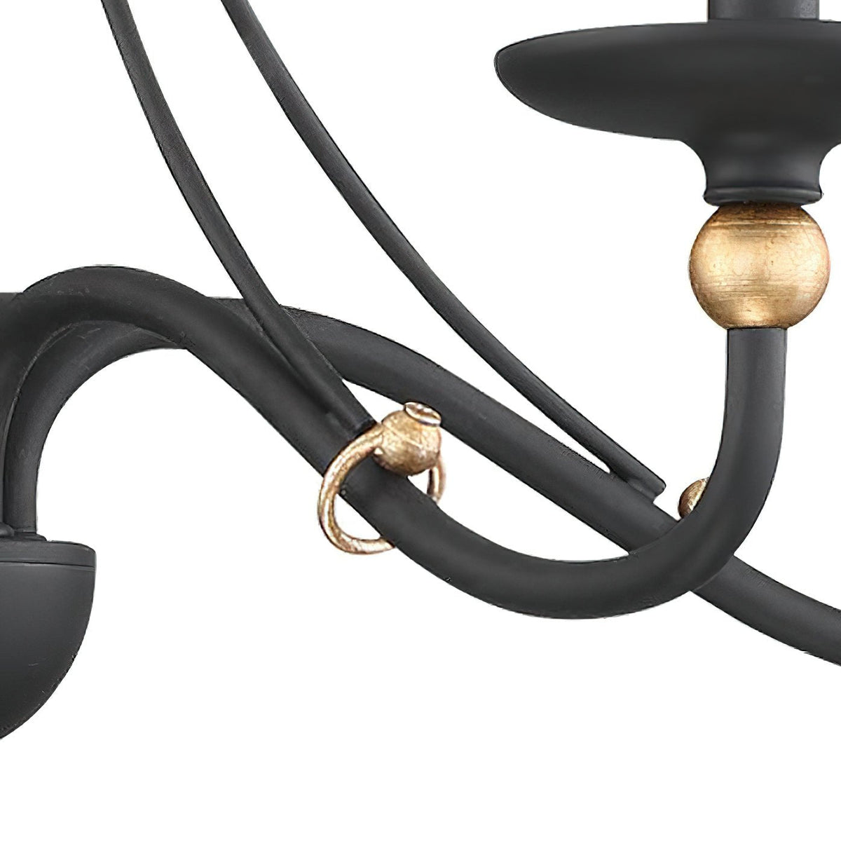 Veldenlyn Brass Chandelier-Moonnatur