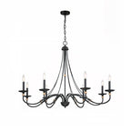 Veldenlyn Brass Chandelier-Moonnatur