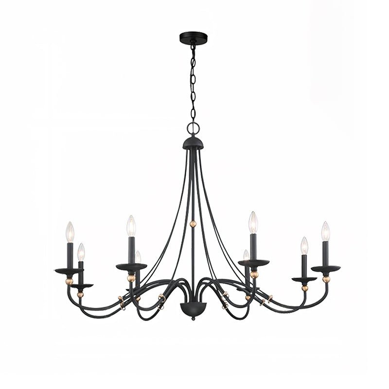 Veldenlyn Brass Chandelier-Moonnatur