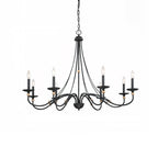 Veldenlyn Brass Chandelier-Moonnatur
