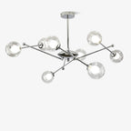 Asteria Glass Chandelier-Moonnatur