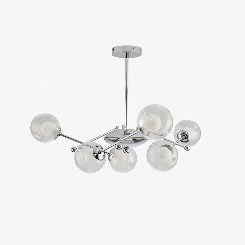Asteria Glass Chandelier-Moonnatur