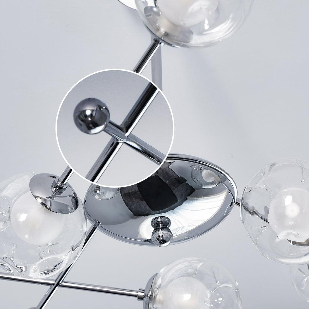 Asteria Glass Chandelier-Moonnatur